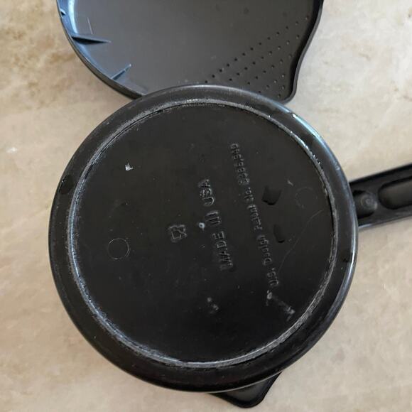 Pampered Chef small micro cooker black - Picture 7 of 11